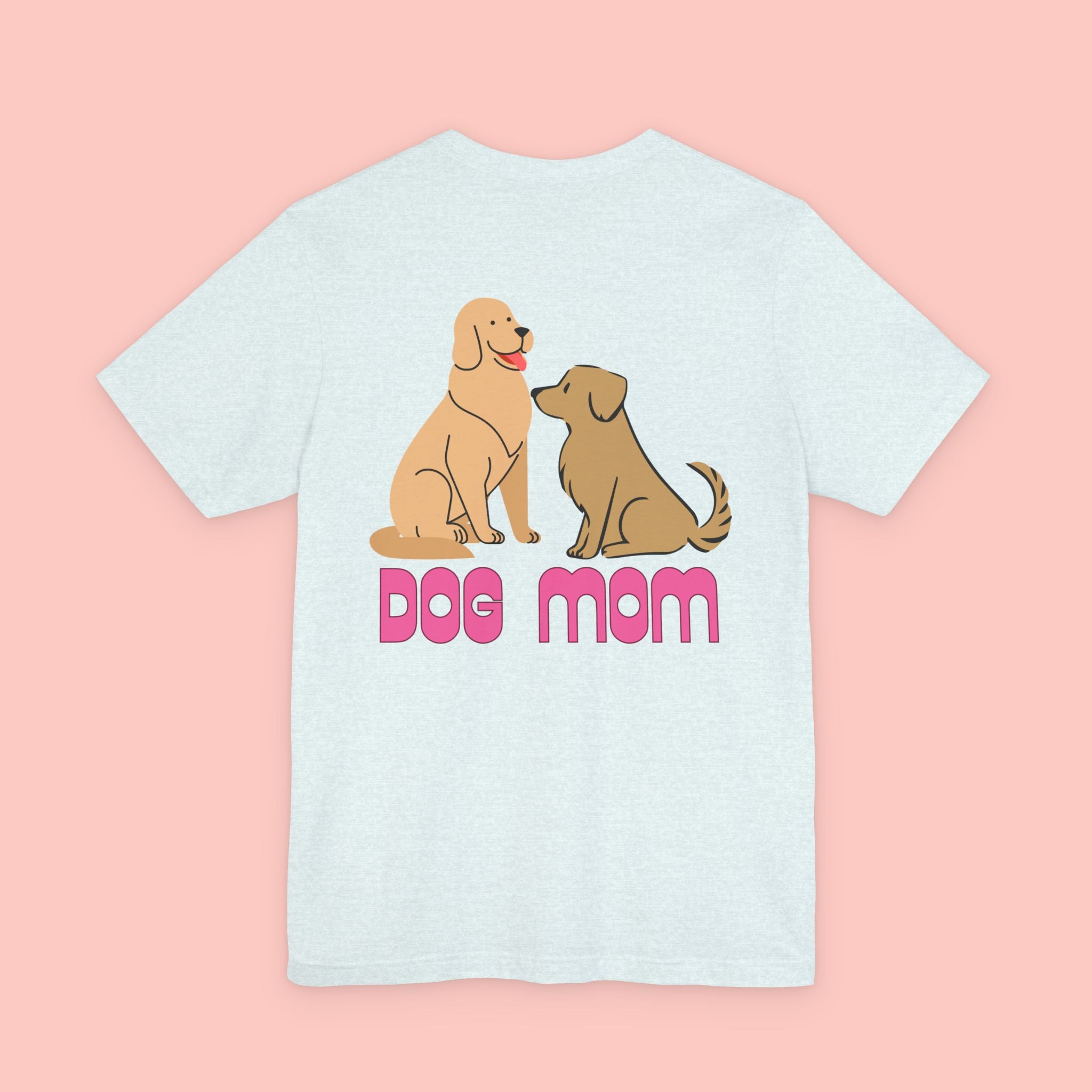 Dog Mom T‑Shirt — Cute Cartoon Dogs Graphic Tee for Pet Moms
