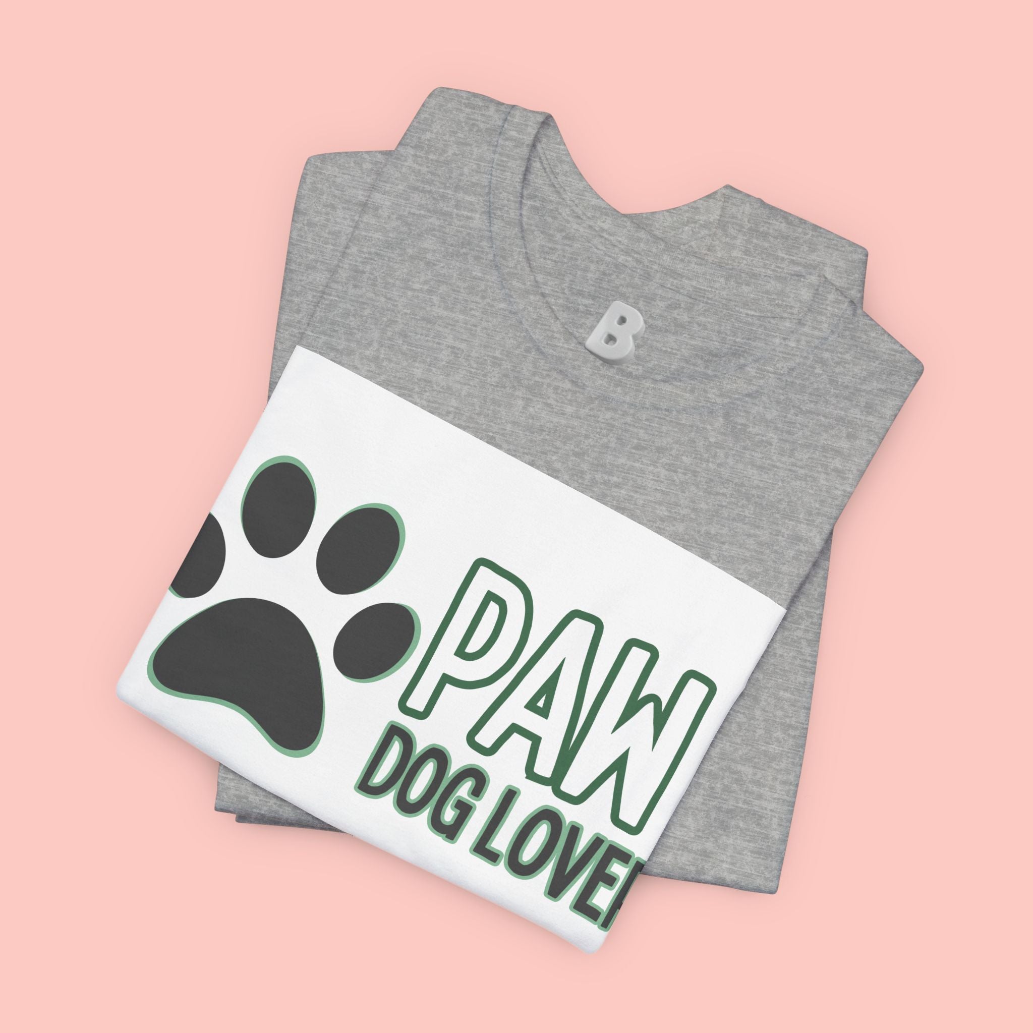Paw Dog Lover T-Shirt — Cute Paw Print Tee for Dog Owners