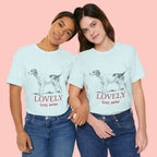 Lovely Dog Mom T-Shirt — Vintage Sketch Dog Graphic Tee