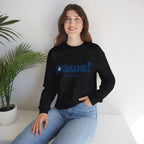 Paws! Cute Graphic Crewneck Sweatshirt — "Most Lovely" Pet Lover Pullover