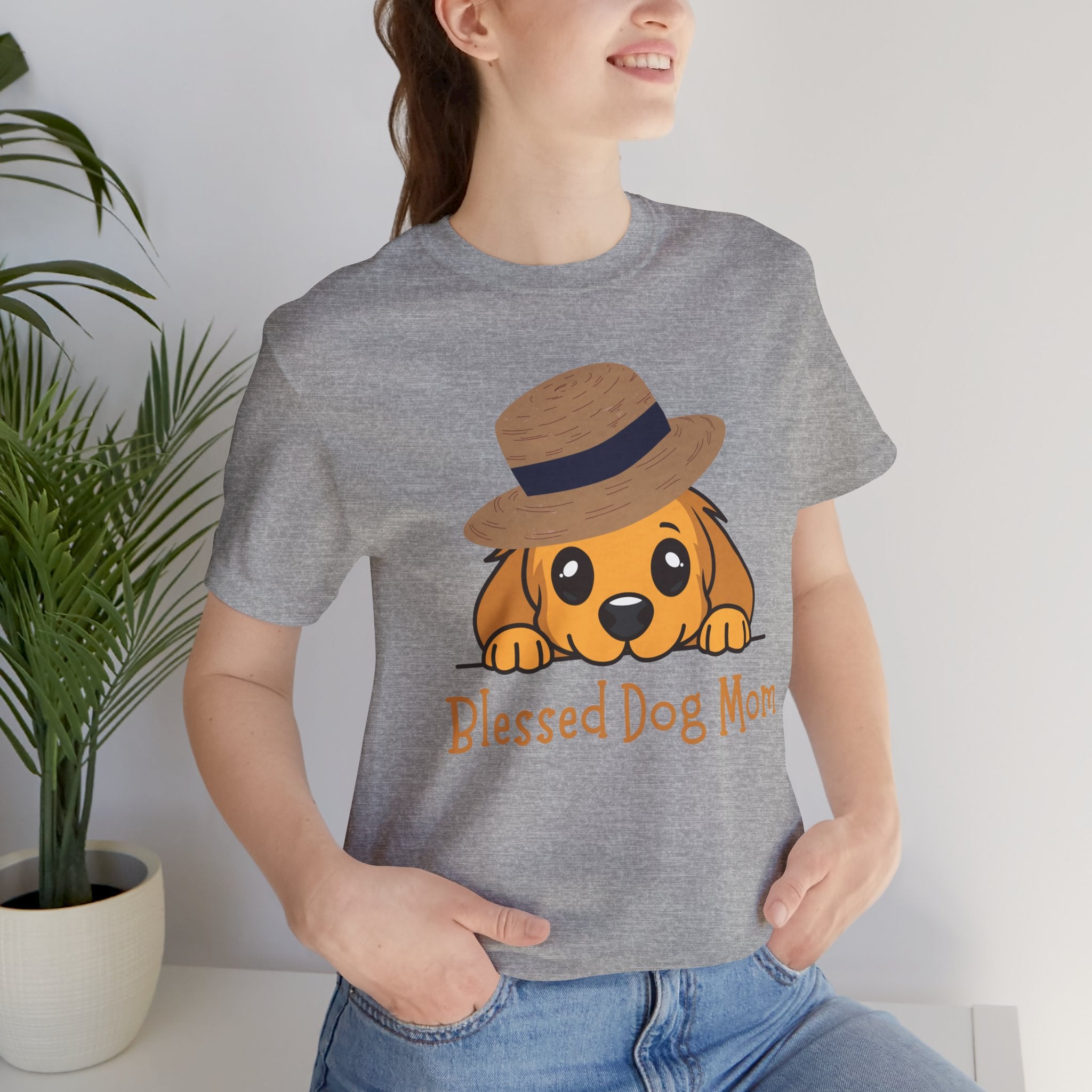 Blessed Dog Mom T-Shirt — Cute Puppy Graphic Tee for Dog Lovers