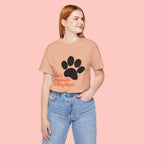 Don’t Mess With A Dog Mom T-Shirt — Paw Print Tee for Dog Lovers
