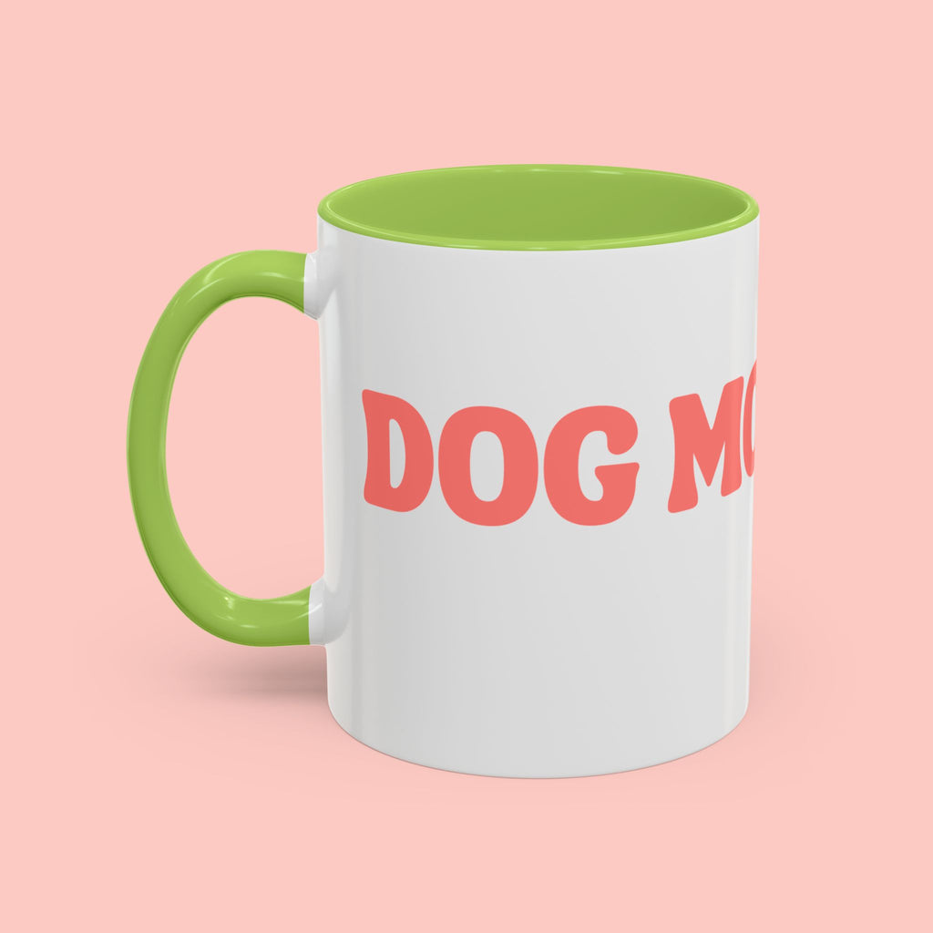 Mom Club Coffee Mug — Cute Paw Print Accent Mug for Dog Moms (11/15 oz)