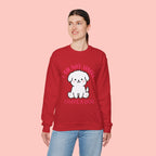 Dog Lover Crewneck Sweatshirt — “I Am Not Single I Have a Dog” Cute Puppy Pullover