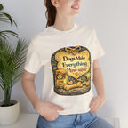 Dog Lover T‑Shirt – "Dogs Make Everything Paw‑sible" Vintage Pet Rescue Tee