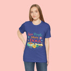 Less People More Dogs T-Shirt – Cute Dog Bowl & Bone Graphic Tee