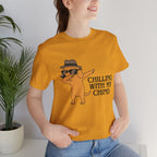 Chilling With My Chind T-Shirt — Funny Dabbing Cat Graphic Tee