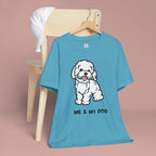 Me & My Dog T-Shirt — Cute Cartoon Puppy Tee for Dog Lovers