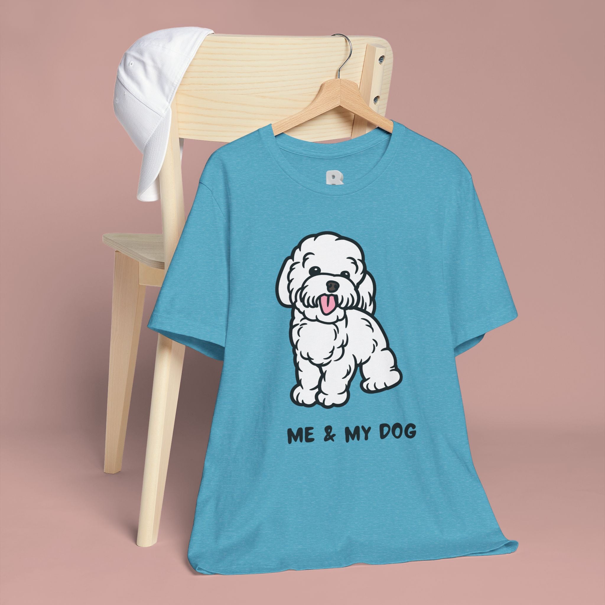 Me & My Dog T-Shirt — Cute Cartoon Puppy Tee for Dog Lovers