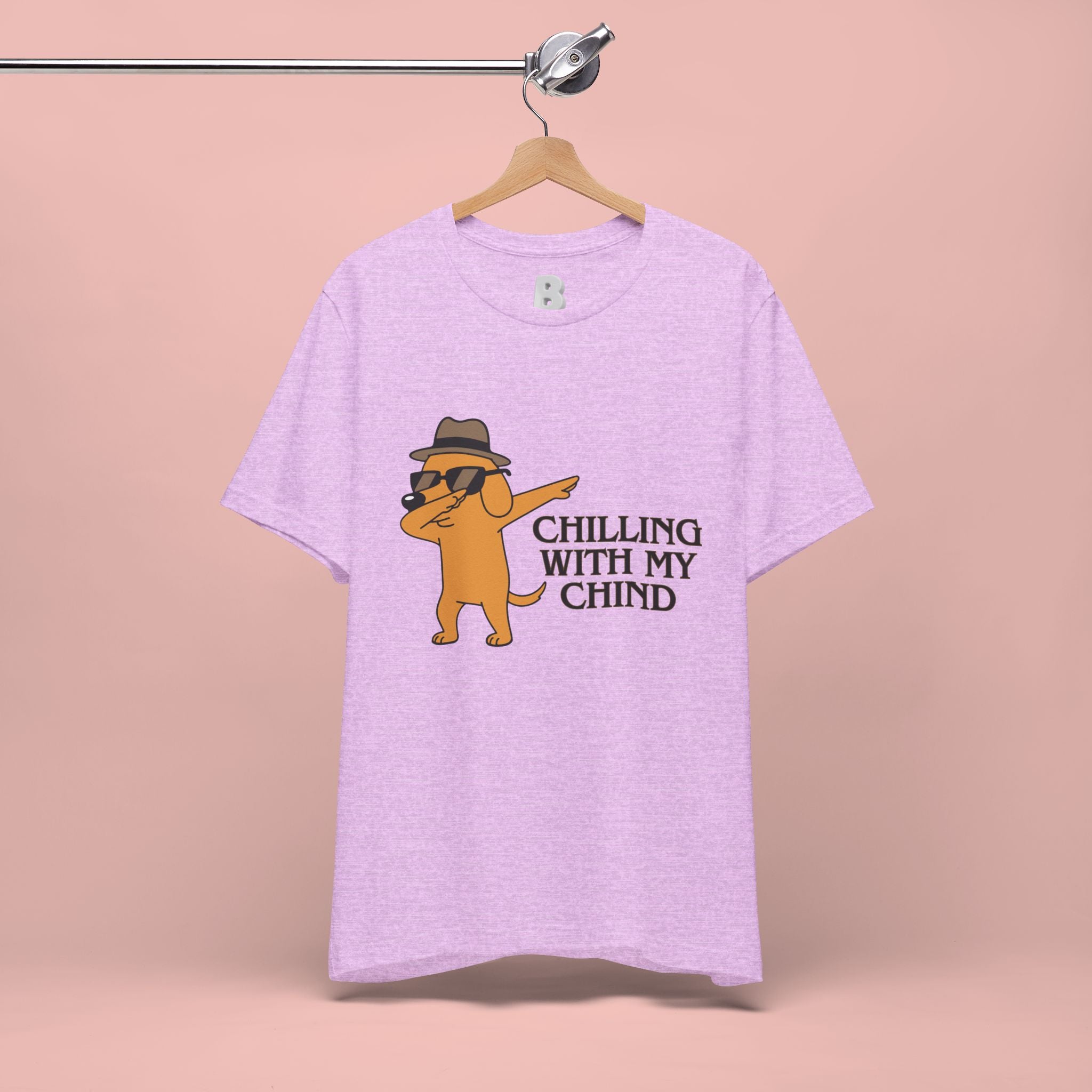 Chilling With My Chind T-Shirt — Funny Dabbing Cat Graphic Tee
