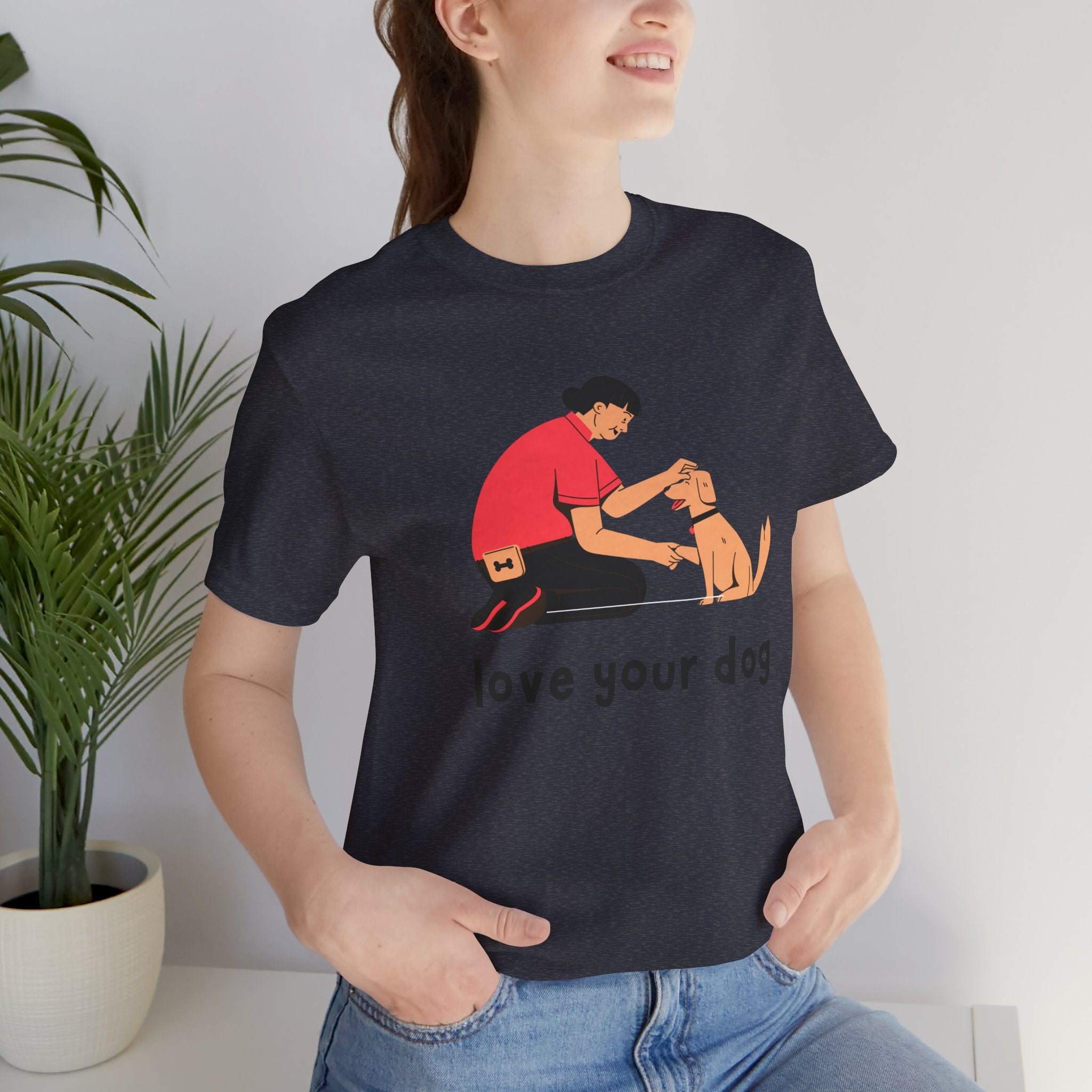Love Your Dog T-Shirt — Cute Pet Owner Graphic Tee