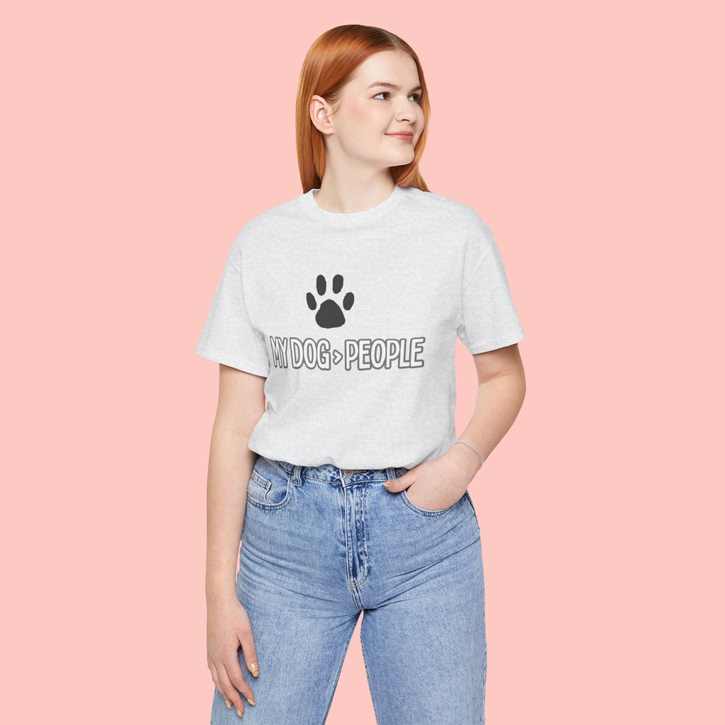 My Dog People T-Shirt — Dog Paw Graphic Tee for Dog Lovers