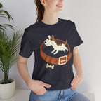 Mommy's Dog T-Shirt – Cute Puppy & Collar Graphic Tee for Dog Moms