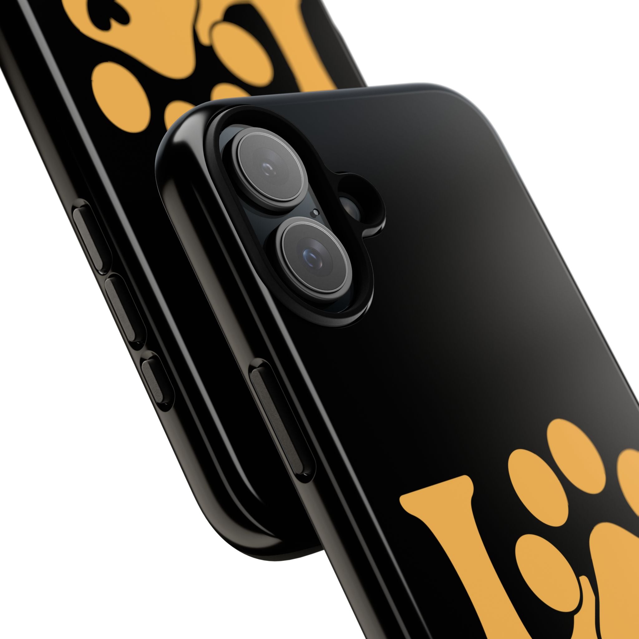 Phone Case — LOVE Paw Print Design (Pet Lover Protective Case)