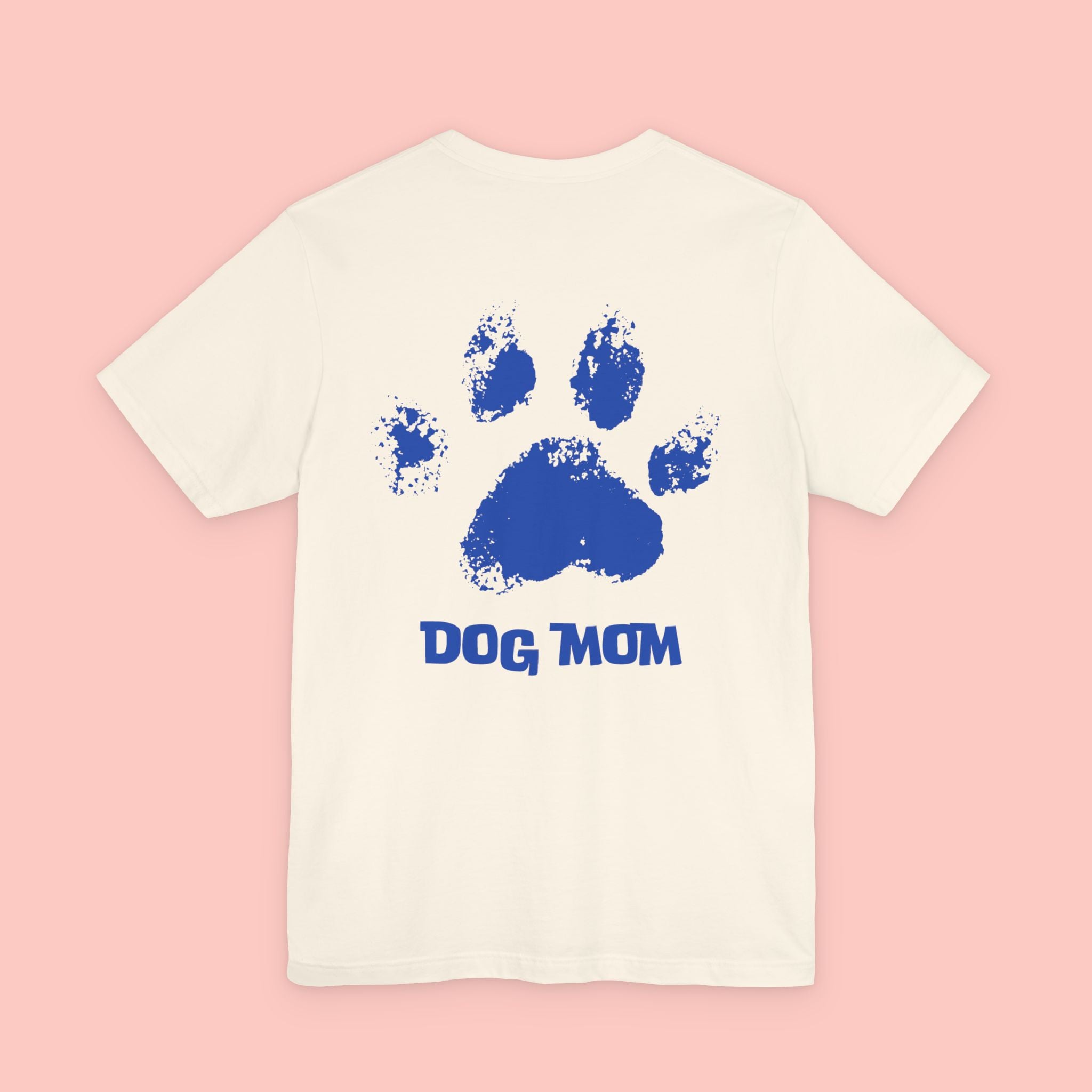 Dog Mom Paw Print T-Shirt