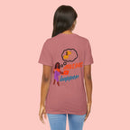 T‑Shirt — "Always Happen" Graphic Tee with Woman & Thought Bubble