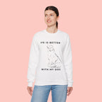 Dog Mom Sweatshirt – 'Dog Mom' Polaroid Graphic Crewneck