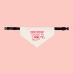 Certified Good Girl Pet Bandana Collar – Cute Heart Dog Bandana for Puppies & Small Dogs