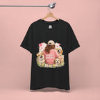 Dog Mom T-Shirt - Cute Woman with Dogs Graphic Tee