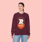 Dog Is My Baby Sweatshirt — Cute Puppy Heart Graphic Crewneck