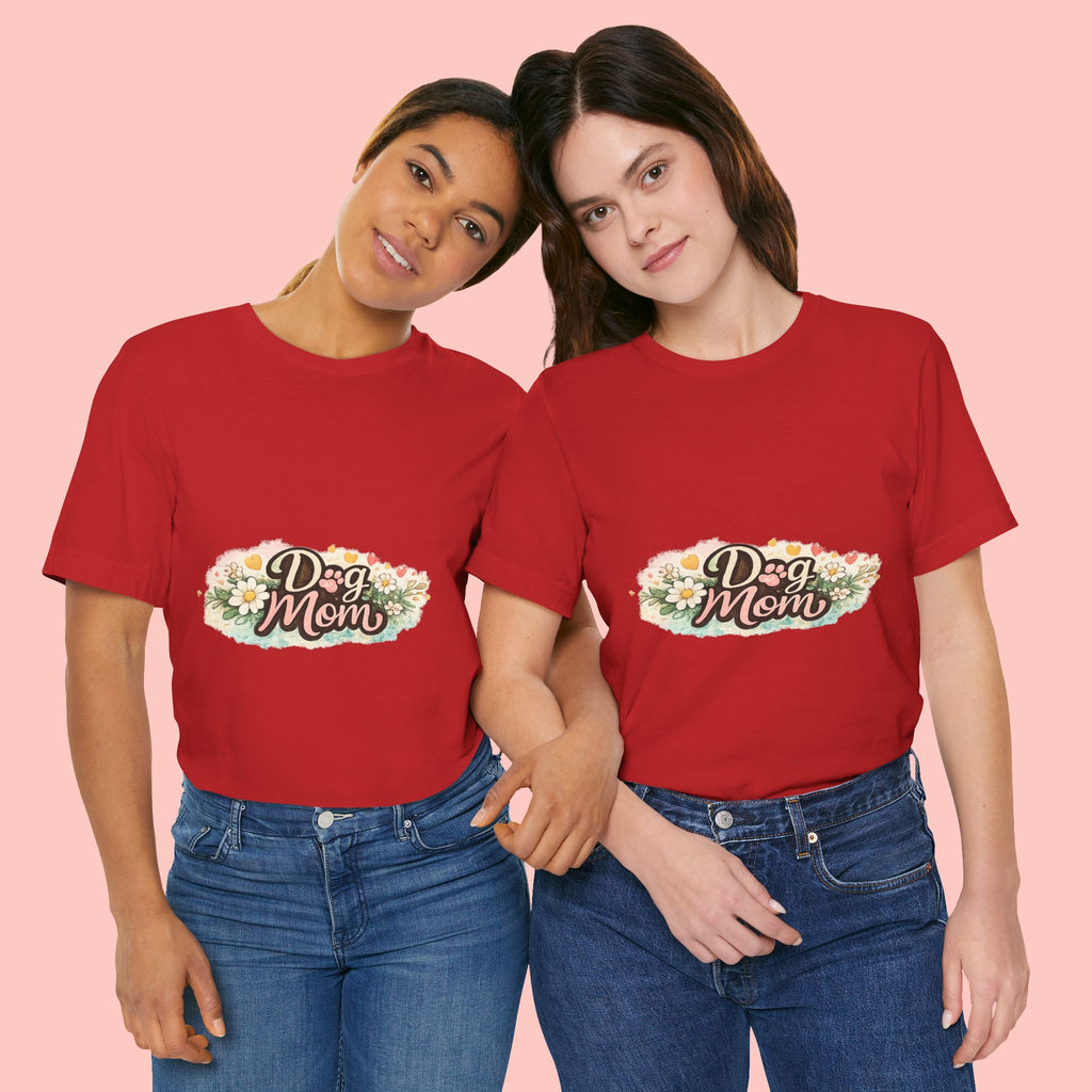 Dog Mom Floral Tee