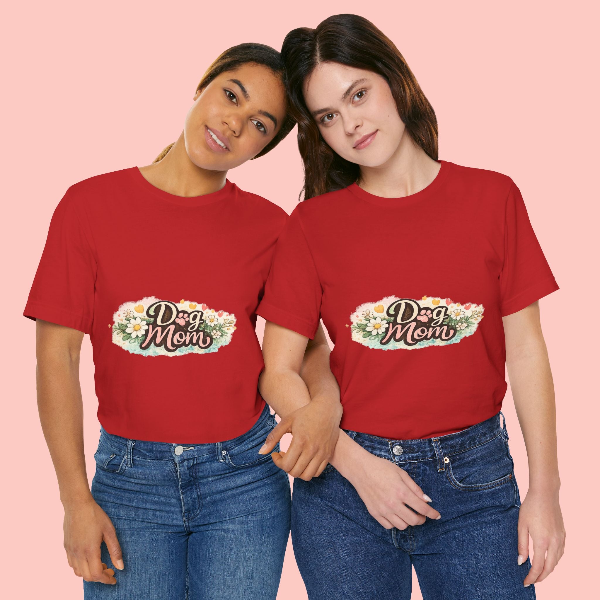 Dog Mom Floral Tee