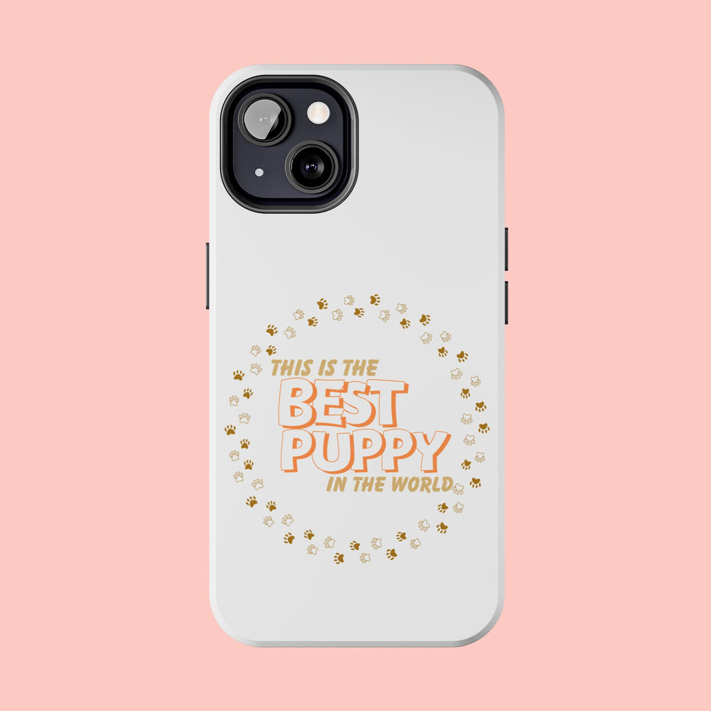 Best Puppy Phone Case — Cute Paw Print Tough Phone Case