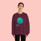 Dog Mom Crewneck Sweatshirt – Proud To Be Dog Mom Graphic Pullover