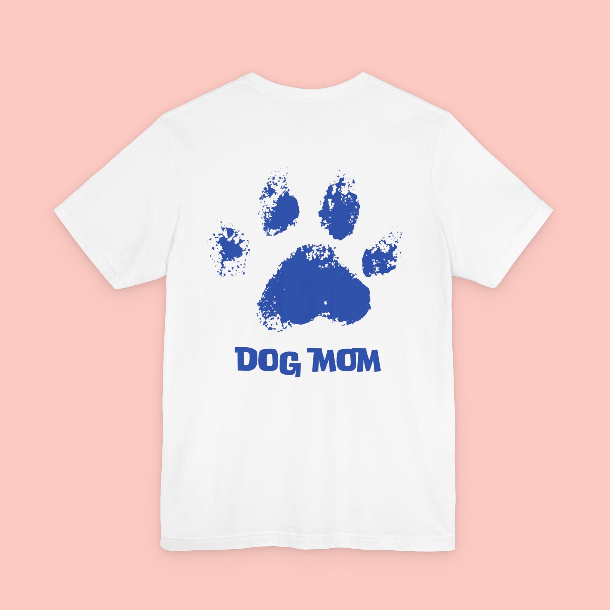 Dog Mom Paw Print T-Shirt