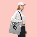 Dog Mama Paw Print Tote Bag – Cute Pet Lover Gift