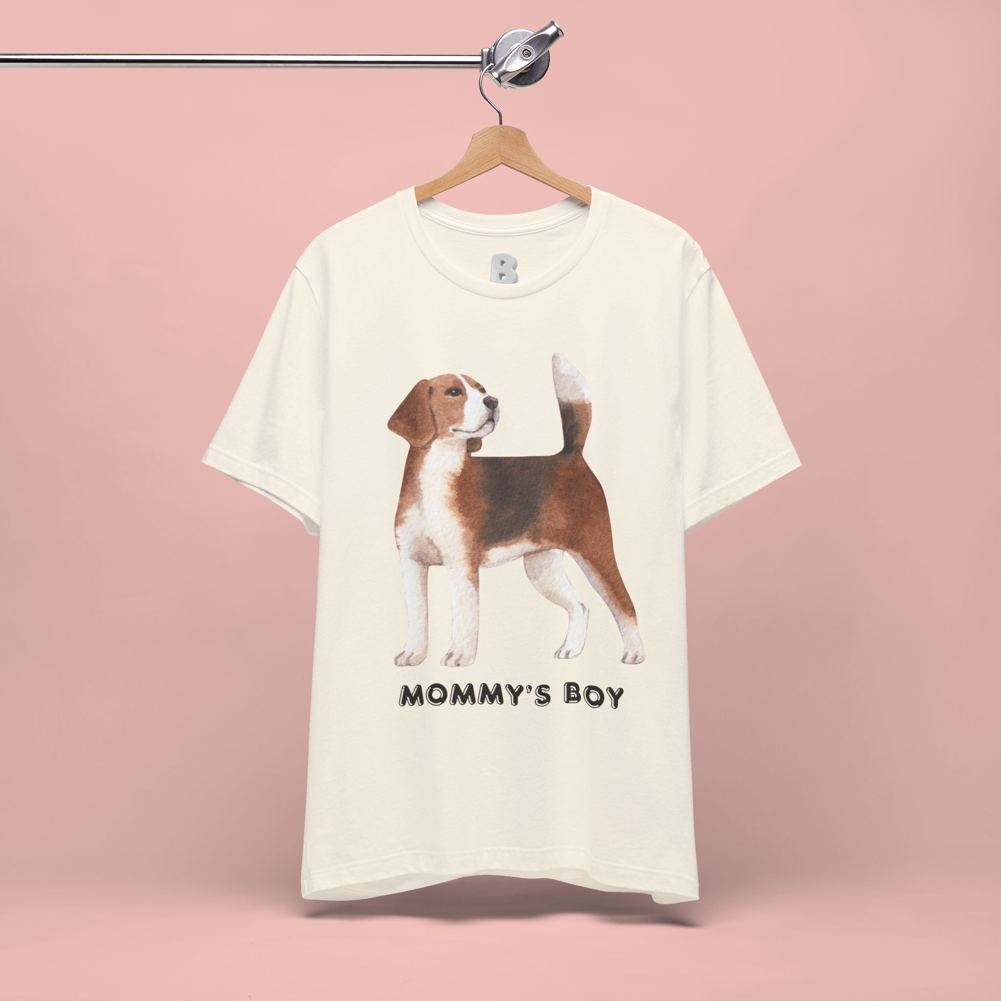 Mommy's Boy Beagle T-Shirt — Cute Dog Lover Tee