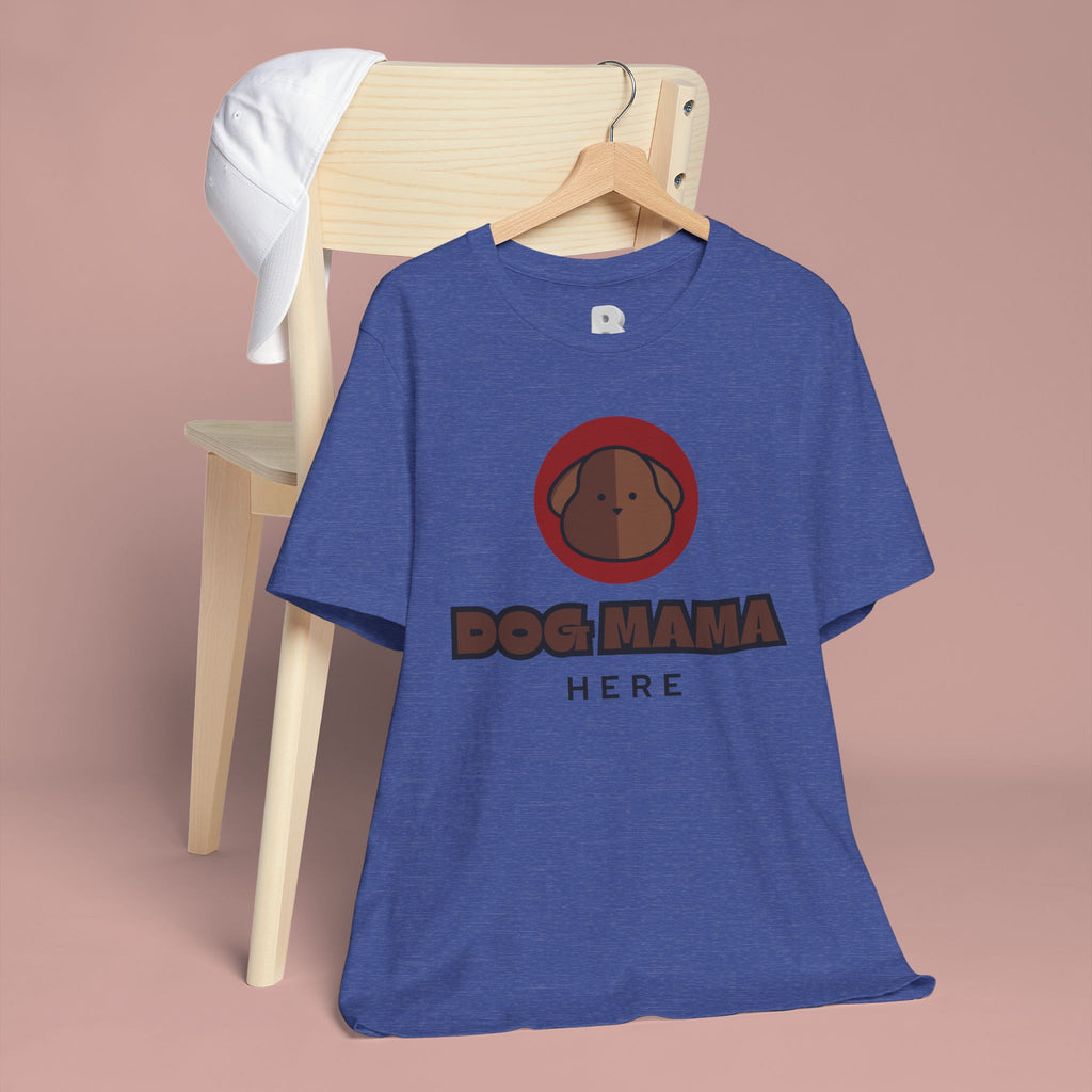 Dog Mama T-Shirt – Cute Brown Pup Graphic Tee