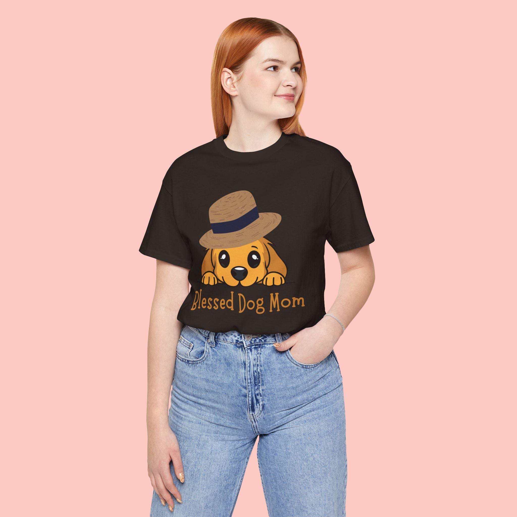 Blessed Dog Mom T-Shirt — Cute Puppy Graphic Tee for Dog Lovers