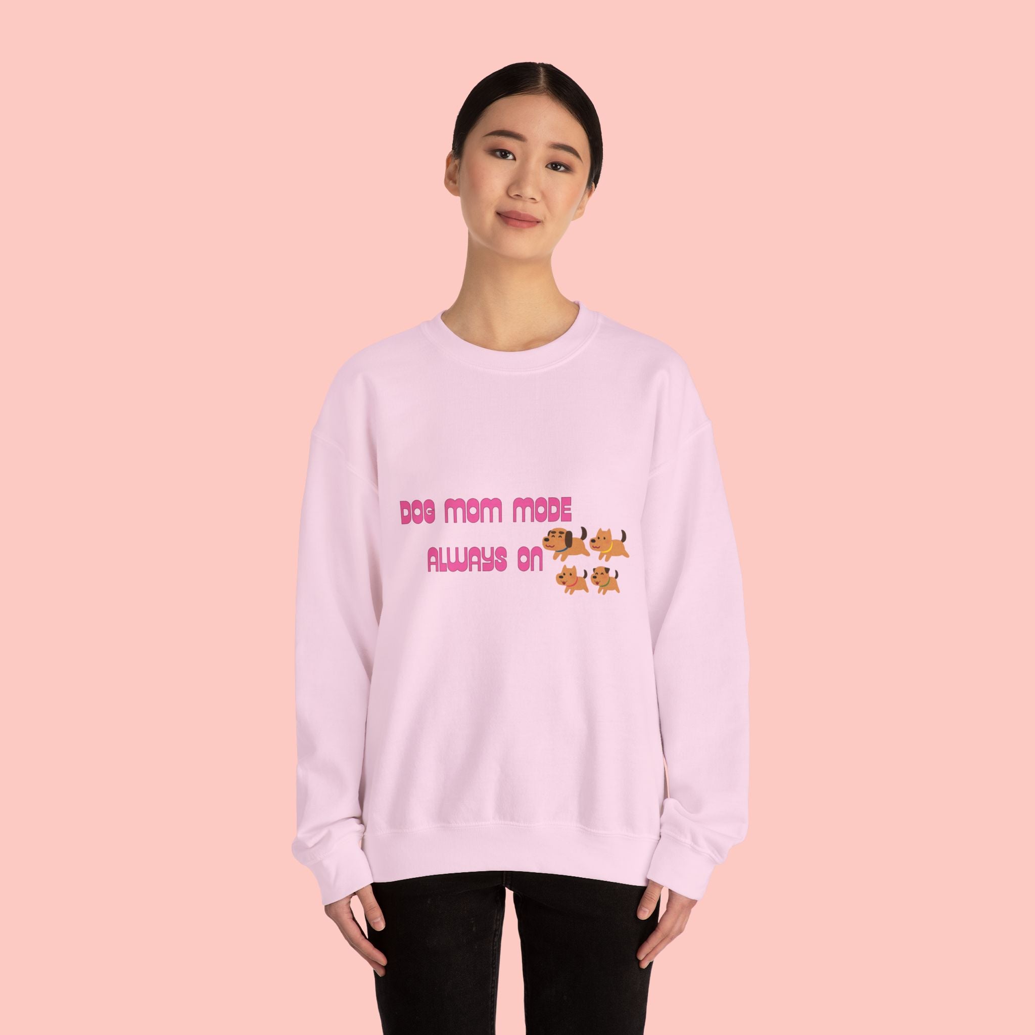 Dog Mom Made — Crewneck Sweatshirt