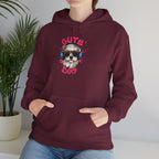 Cute Dog Hoodie with Headphones – 'Cute Dog' Graphic Pet Lover Sweatshirt