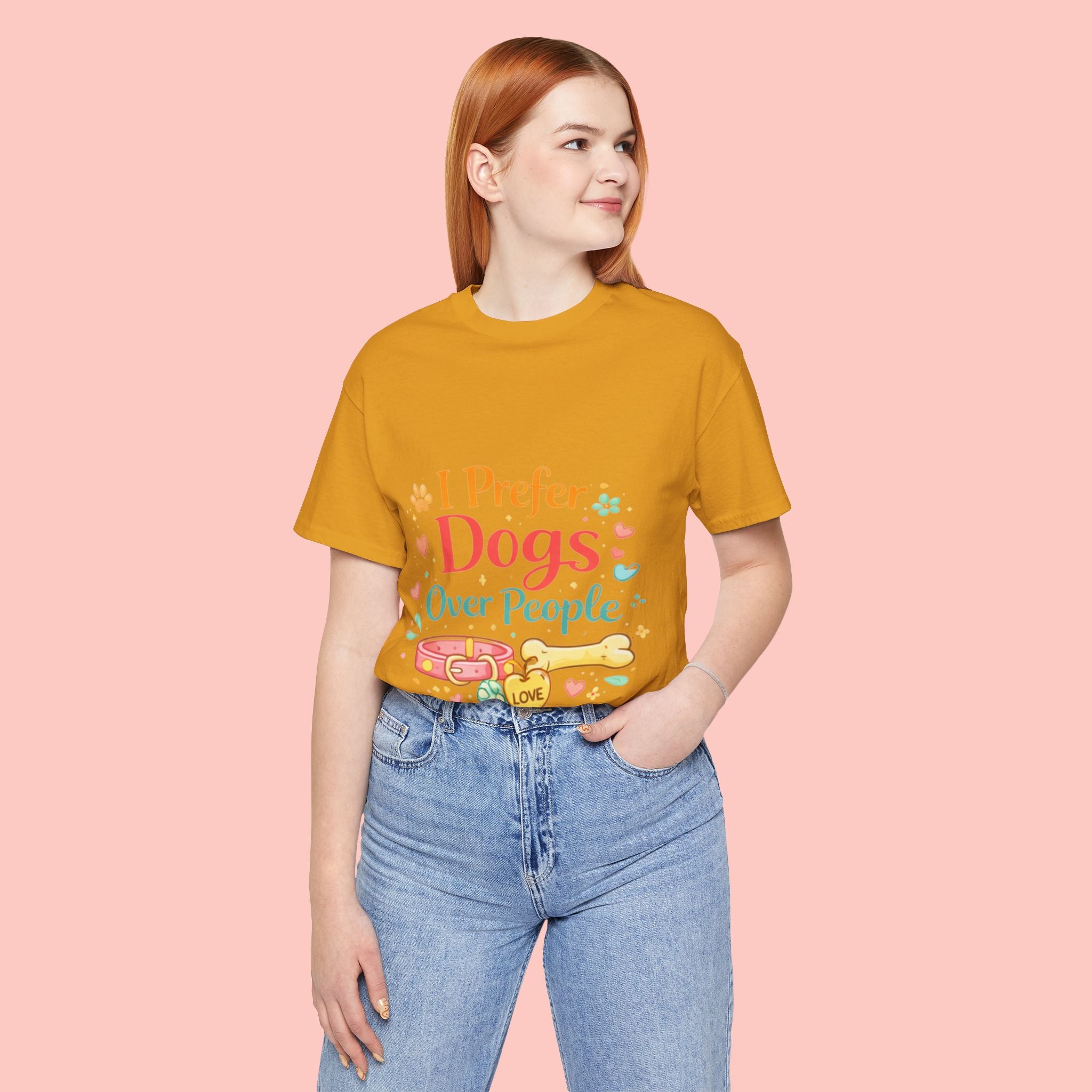 I Prefer Dogs Over People T-Shirt