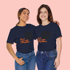 Don’t Mess With A Dog Mom T-Shirt — Paw Print Tee for Dog Lovers