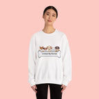 Dog Crewneck Sweatshirt — "United By Bones" Cute Puppy Graphic