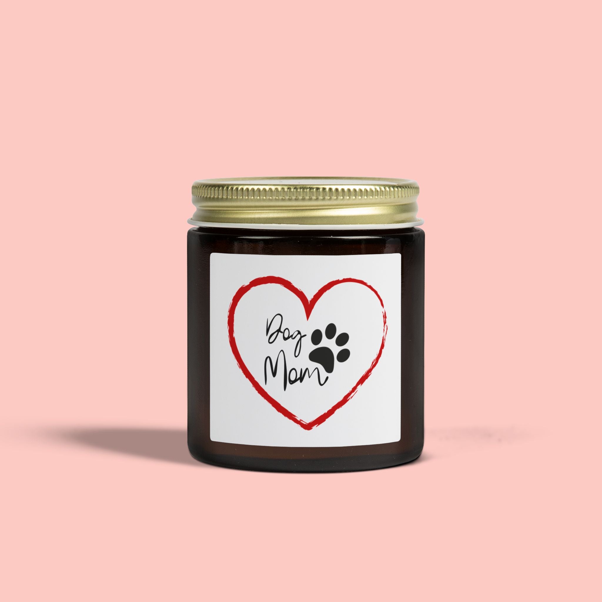 Dog Mom Soy Candle — Coconut Apricot Wax (4oz & 9oz)