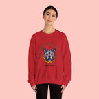 Don’t Mess With a Dog Mom Crewneck Sweatshirt – Tough Pitbull Design
