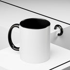 Dog Mom Club Accent Coffee Mug — Funny Pet Lover Gift (11/15 oz)