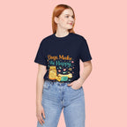 Dogs Make Me Happy T-Shirt