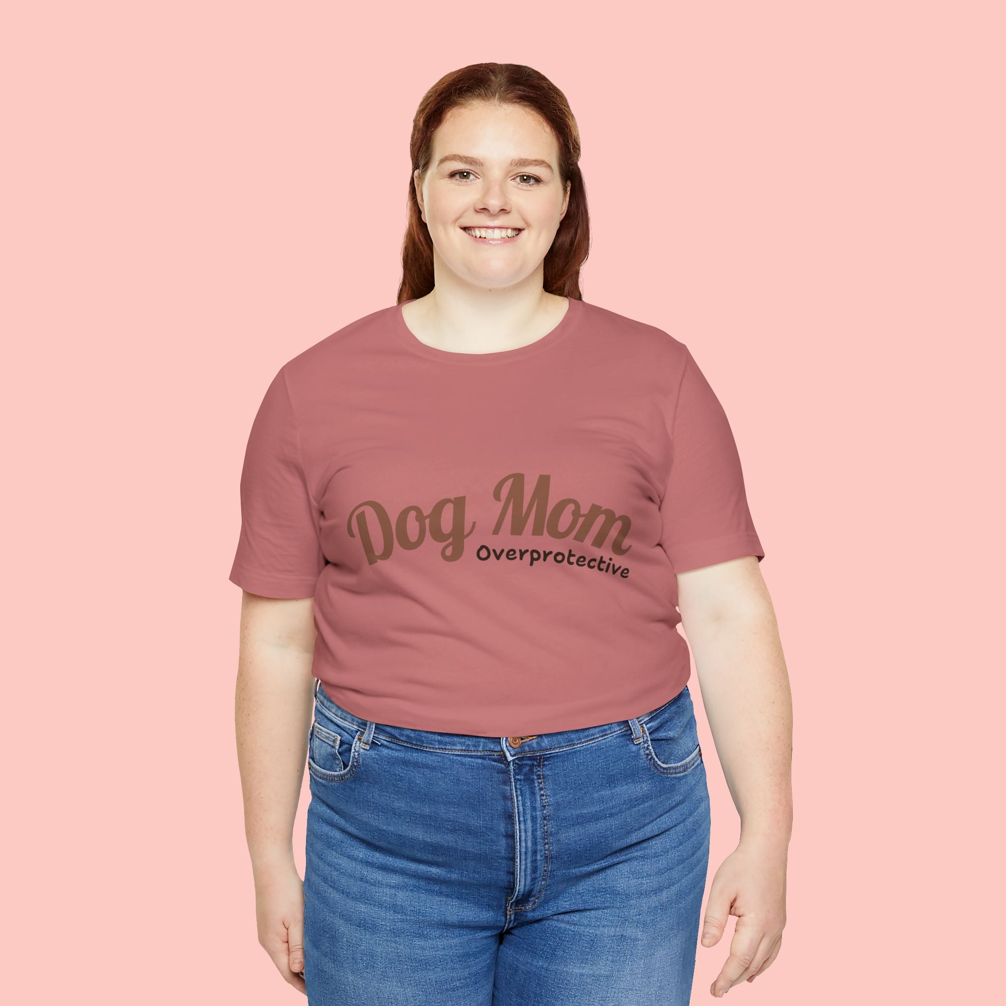 Dog Mom Overprotective T-Shirt – Cute Pet Lover Tee