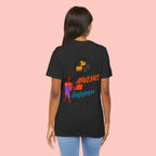 T‑Shirt — "Always Happen" Graphic Tee with Woman & Thought Bubble