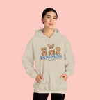 Dog Mom Hoodie — Cute Puppy Trio 'Dog Mom' Graphic Sweatshirt