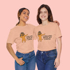 Chilling With My Chind T-Shirt — Funny Dabbing Cat Graphic Tee