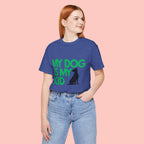 My Dog Is My Kid T-Shirt — Funny Pet Mom/Dad Tee with Sitting Dog Graphic