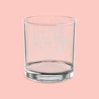 Engraved 10.5oz Whiskey Glass — Personalized Dog Lover Rocks Glass