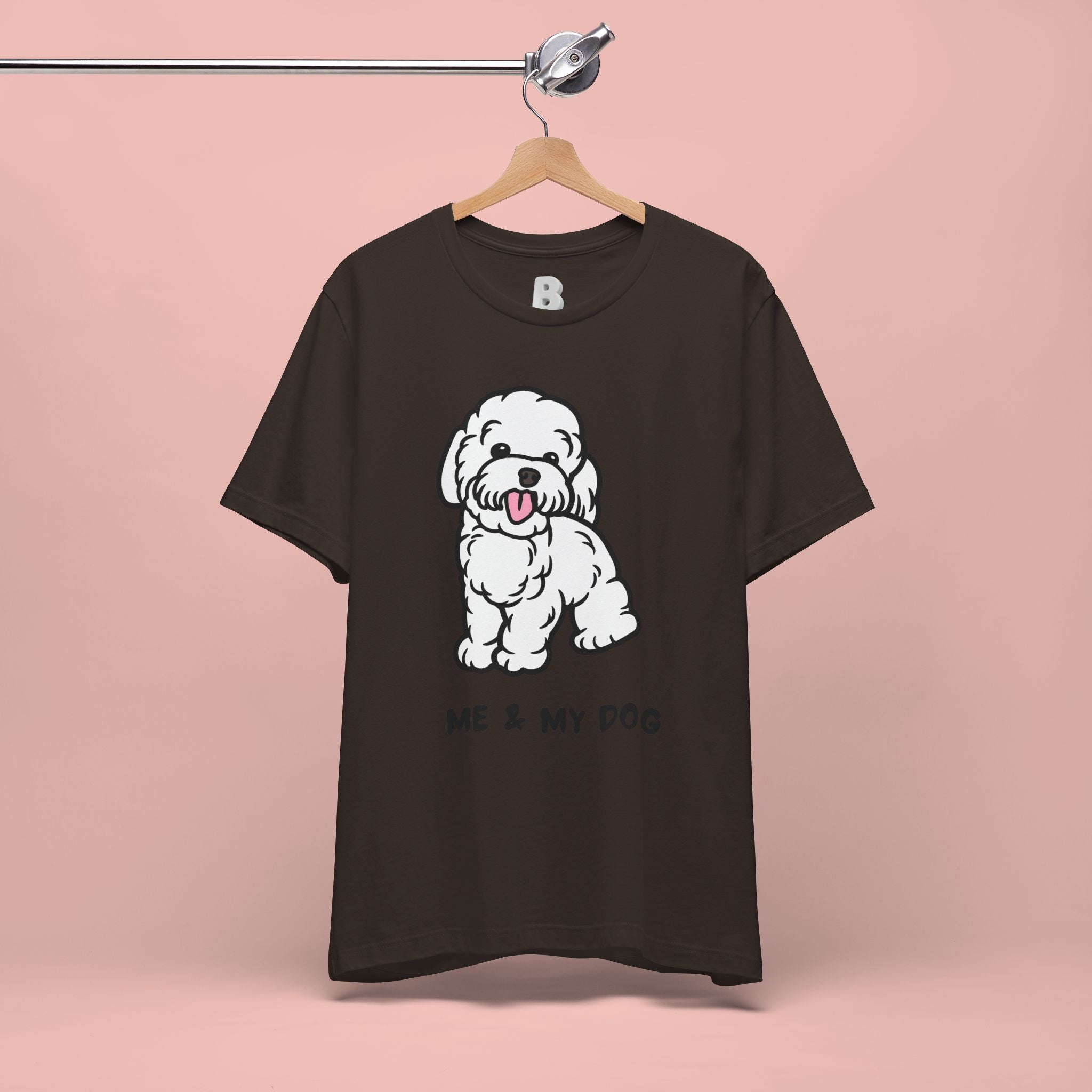 Me & My Dog T-Shirt — Cute Cartoon Puppy Tee for Dog Lovers