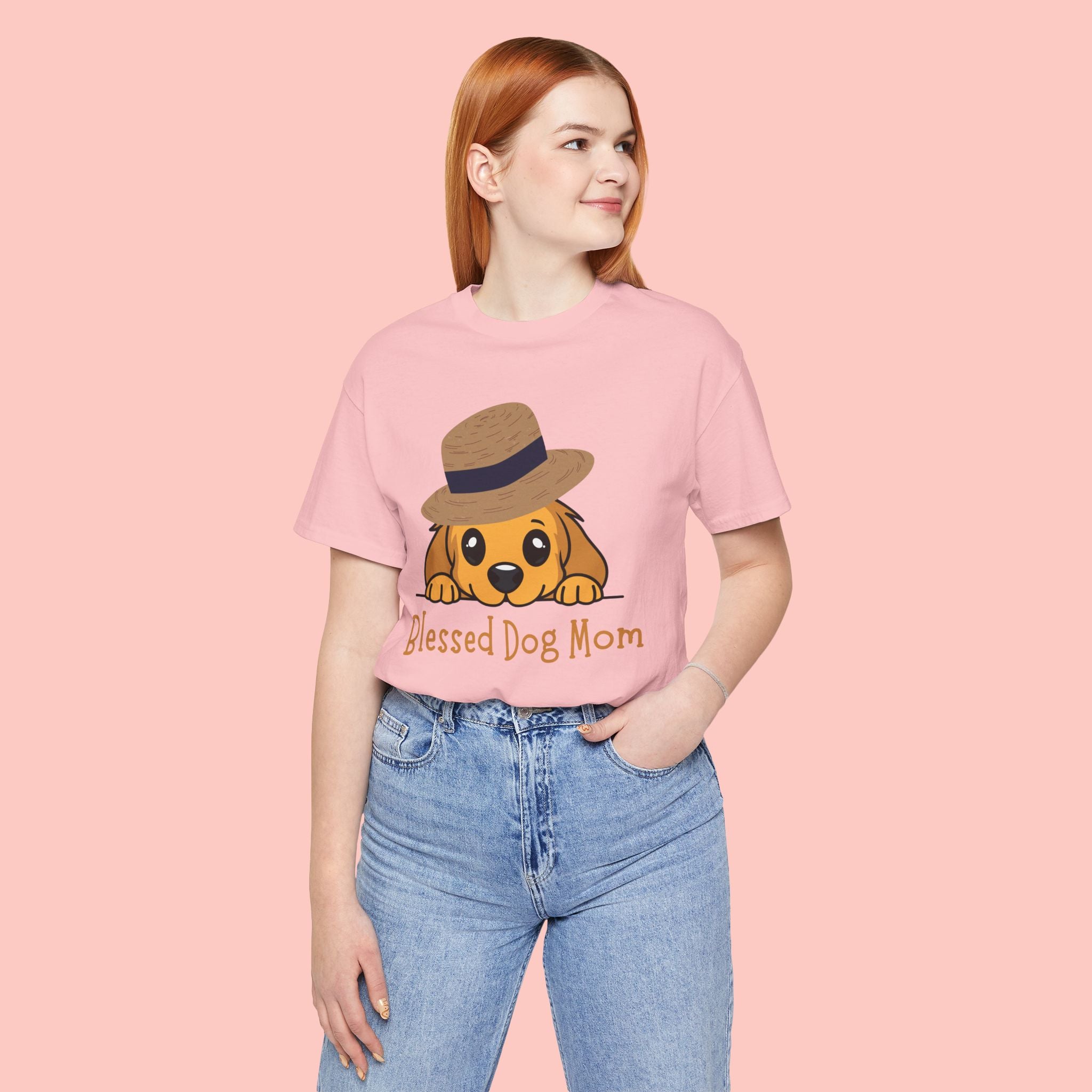 Blessed Dog Mom T-Shirt — Cute Puppy Graphic Tee for Dog Lovers